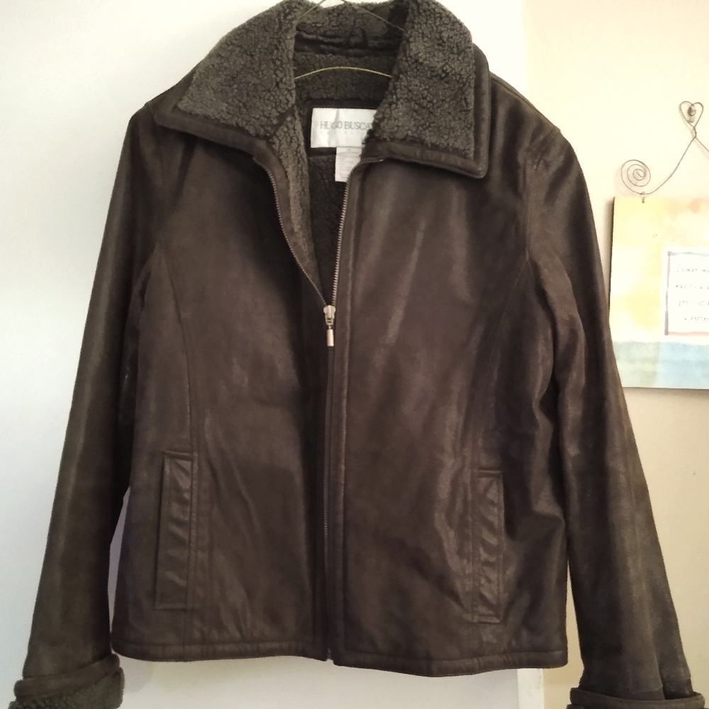 leather jacket